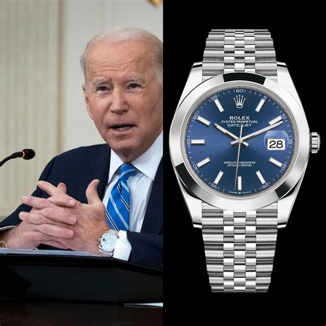 biden's rolex watch